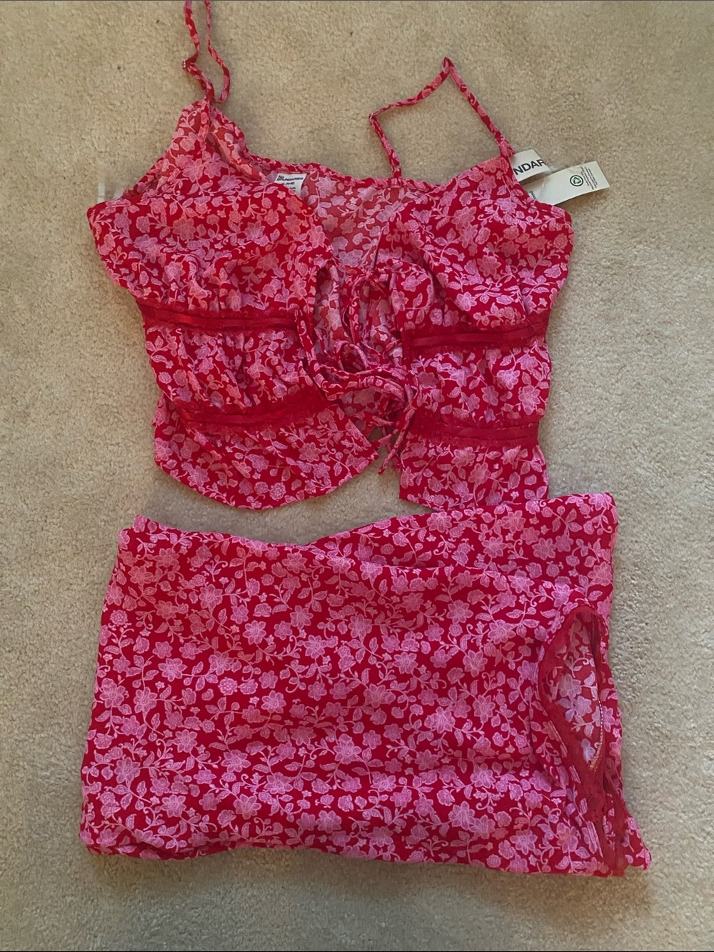 No Boundaries NWT 2 Piece top and maxi skirt set